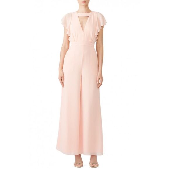 Fame and Partners pale pink colour jumpsuit, size 14 - Picture 1 of 12